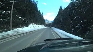 Trucking into Manning Park