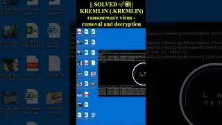 KREMLIN (.KREMLIN) ransomware virus #shorts #trending #KREMLIN