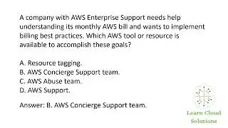AWS Cloud Practitioner Exam Question   Understanding AWS Billing Best Practices