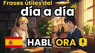 Learn Spanish: Talking about Everyday useful phrases in Spanish | Easy Conversation for Beginners