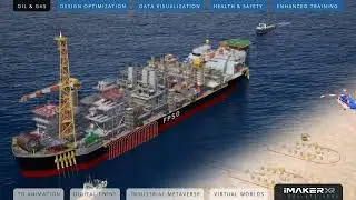 iMakerXR Oil and Gas Demo 2024 - 3D Animation and Virtual Reality