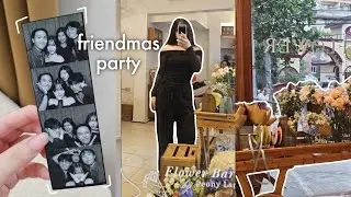 2025 friendmas party 🎄 exchange gifts, strolling BGC, KTV bar etc