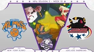 NPA S3 W10 New York Klinks Vs Adelaide Umbreons - 
