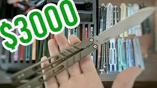 My $3000 Butterfly Knife Collection