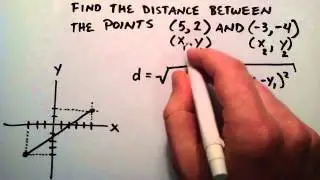 Paul Answers a Question From a Viewer - How to Find the Distance Between Two Points