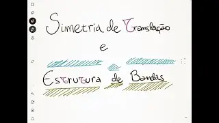 Simetria de Translação e Estrutura de Bandas