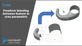 Creo Freeform Blending Tutorial | Create Complex Surfaces with Style!