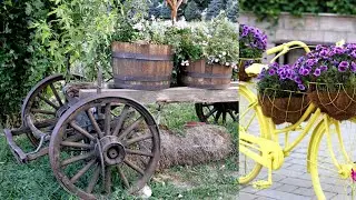 Rustic Garden Decorating Ideas || Create a Charming Outdoor Oasis