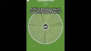 Editing Random Squid Game Season 1 Players Part 10 // Player 217 #shorts #squidgame #tiktok