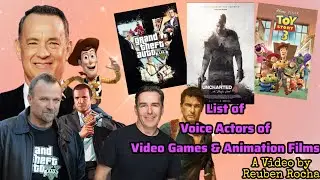 List of Voice Actors of Video Games & Animation films @ReubenRocha-u8t 