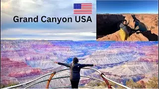 First Road trip in USA to Grand Canyon | ಅಮೇರಿಕಾ Kannada Travel Vlog