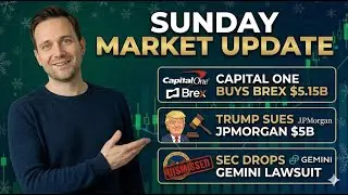 Capital One Buys Brex $5B, Trump Sues JPMorgan & SEC Drops Gemini Case | Jan 25, 2026