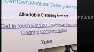 Downtown Montreal Cleaning Services   Vertnet Laval