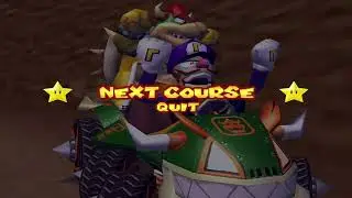 Mario Kart Double Dash Plus (Custom Tracks) #02 150cc - Flower Cup 2 (2 Players)
