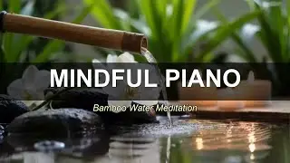 Sleep Sanctuary: Mindful Piano & Bamboo Water Fountain for Deep Sleep | Insomnia Relief Zen Mix