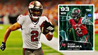 Игра была на кону, поэтому я бросил её Эмеке Эгбуке! BUCS THEME TEAM madden 26
