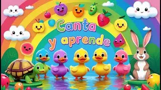 🐢🐇🐥 Canciones Educativas Infantiles | Aprende entre Canciones 🐥🍓🔺