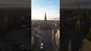 DJI Mini 3 | Fraserburgh West Parish Church | Digital Story 🏴󠁧󠁢󠁳󠁣󠁴󠁿 #fyp #viral #dji #Fraserburgh