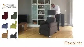PFLEGEHILFE Pflegesessel VIANDO Flexibilitaet