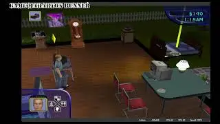 The Sims PS2 &ndash; Часть 1. Прохождение с читами для улучшения качества жизни, без комментариев, 720p60