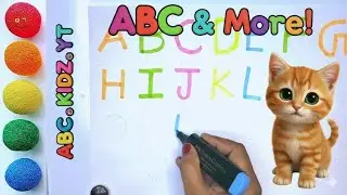 ABC Song | Alphabet Writing for Kids | A to Z Dotted Line Tracing | Dodo Learns TV # 20