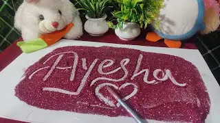 🥰I'm waiting for my cute subscriber name 😍🖌️ #ayeshatahzeeb #tranding #livesteam #name #short