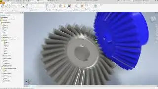 ENSAMBLE Y ANIMACION DE ENGRANAJES EN INVENTOR