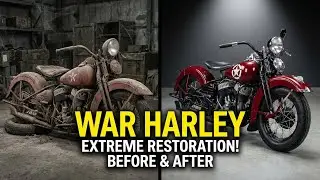 Restoring a WWII Harley-Davidson WLA &mdash; The Legendary War Motorcycle