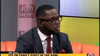 Joy FM Family Party In The Park - AM Show on JoyNews (18-12-18)
