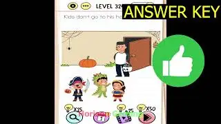 Brain Test Tricky Puzzles LEVEL 324 Kids don&rsquo;t go to his house help him