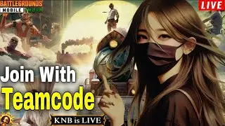 Join With Teamcode ❤️ | KNB is LIVE |  #bgmi #shorts  #liveshorts #girlgamer