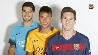 A Closer Look At Messi, Neymar and Su&aacute;rez -exclusive photo shoot
