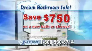 Jacob Showers and Baths- Dream Bathroom Sale- St. Louis- Cut 1