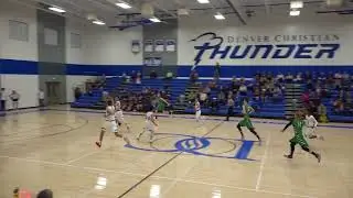 Byers vs Denver Christian  game no sound 1-20-2018
