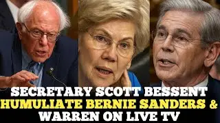 Scott Bessent DESTROYS Bernie & Warren in Fiery Senate Clash Over Billionaires and Tax Cuts