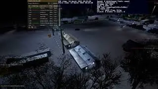 TruckersMP - Krewlex starting to breakdance in TruckersMP HQ parking