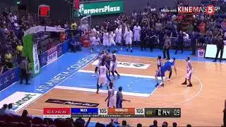 Baser Amer hits a three point shot and lead a game winning against NLEX-PBA GOVERNORS CUP 2018