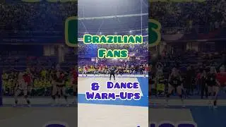 Brazilian Fans React to Team Germany's Dance Warm-Up