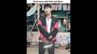 Suho and Si-eun in Season 3... they&rsquo;re not losing to anyone. 💀🔥 #WeakHeroClass #KdramaEdit #edits