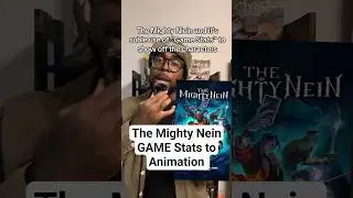 Могучая Девятка: Перевод игровых характеристик в анимацию #criticalrole #dnd #ttrpg #themightynein