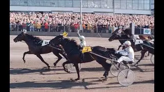 Zoogin & Åke Svanstedt vinner Åby Stora Pris (1 000 000 kr) 1995 på tiden 1.13,6a/2 140 meter.
