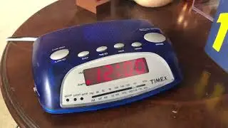 Timex T235DL Bedside Alarm Clock with Nature Sounds (Full Demo)