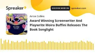 Award Winning Screenwriter And Playwrite Moira Buffini Releases The Book Songlight