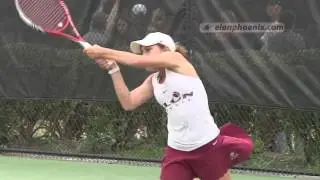 04.18.14 Women's Tennis: SoCon Tournament Semifinals - Elon vs. Furman Highlights