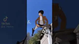 Pov: Hange notices something in the sky .....😂😱 #anime #shorts #attackontitan #aotmemes