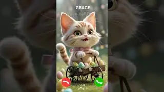 Grace is calling #funny #cat #ringtone #trendingvideo #greenscreen #2025