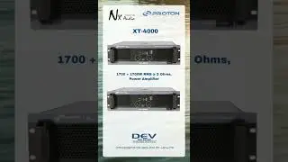 #shorts NX AUDIO PROTON XT-7000, 4000 & XT3000 Series high power amplifier