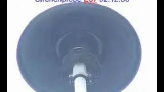 Feuerwehr Trebur - Hochmast-Sirene E57 - german siren type E57