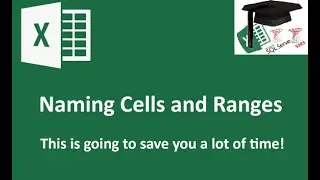 Naming Cells and Ranges in Excel. How to, why to and the gotchas.