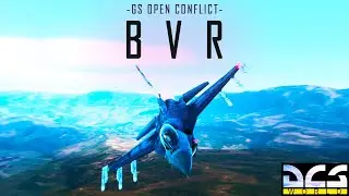 F16 Viper vs F15 Eagle | BVR | DCS PvP | Growling Sidewinder Open Conflict | #pvp #dcs #bvr